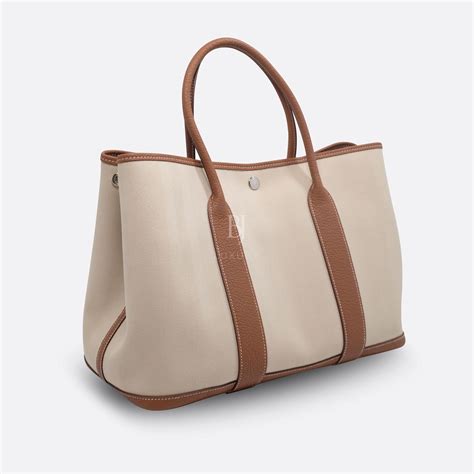 hermes canvas garden party small bag|hermes garden party 36 canvas.